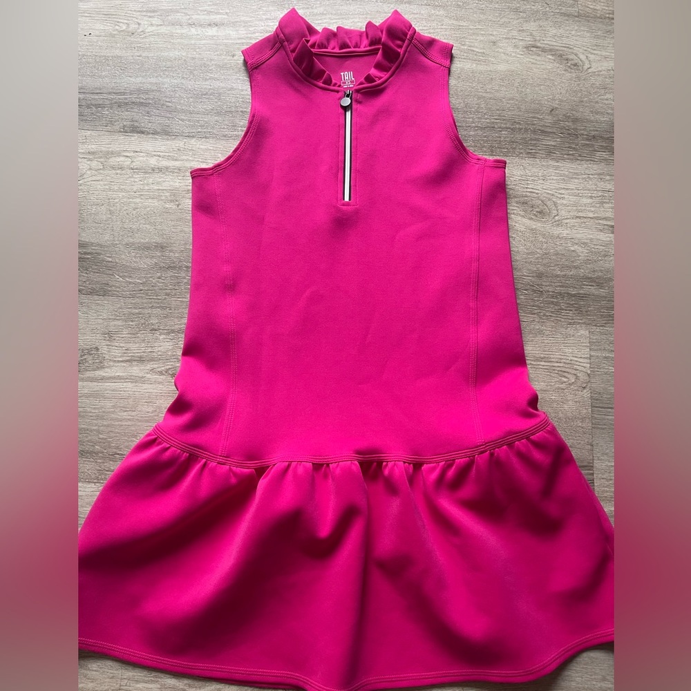 NWT. Tail Active Wear Pink/Fuchsia Dress.